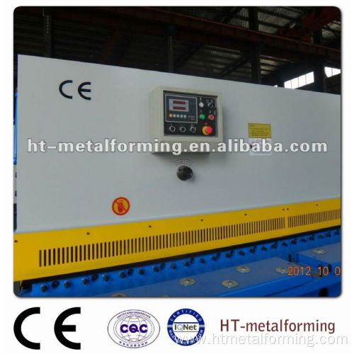 QC12Y-10X3200 NC Hydraulic Swing Beam Shearing Machine